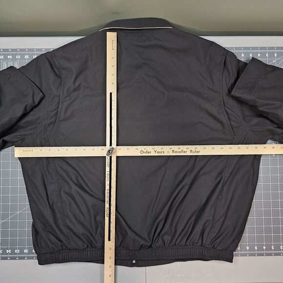 Polo Ralph Lauren Harrington Jacket Mens XXL Black Vintage Eisenhower Preppy - Picture 12 of 14